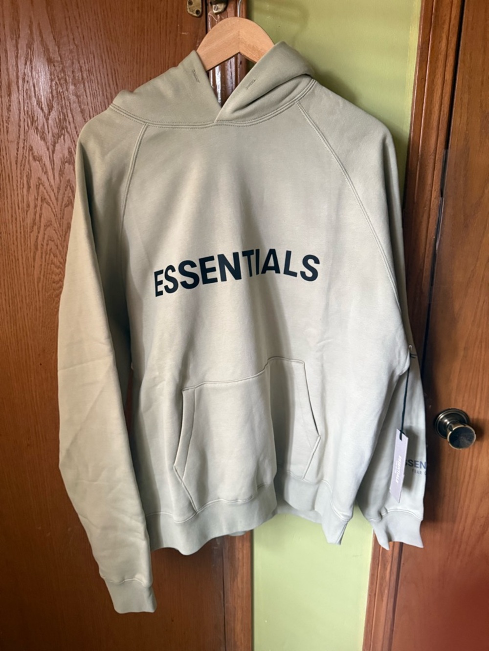 Fear of God Essentials Sage Hoodie